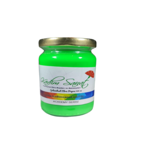 NEON YEŞİL  EBRU BOYASI 105 CC AKADEMİ SERİSİ