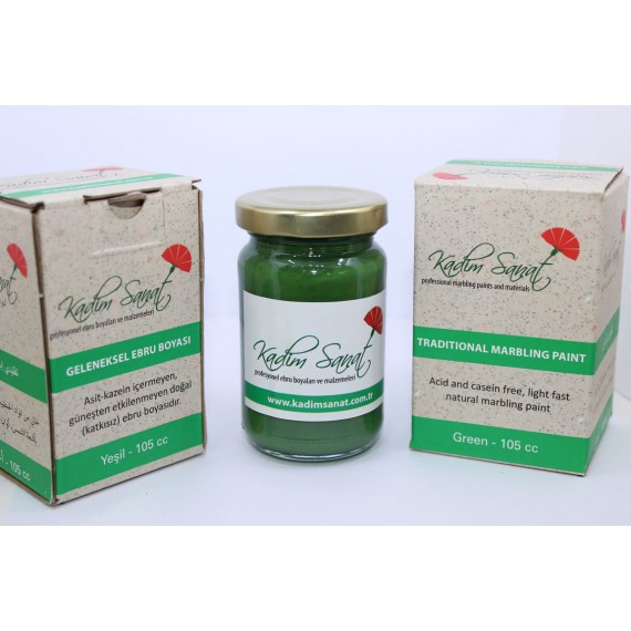 Yeşil Ebru Boyası 105 cc
